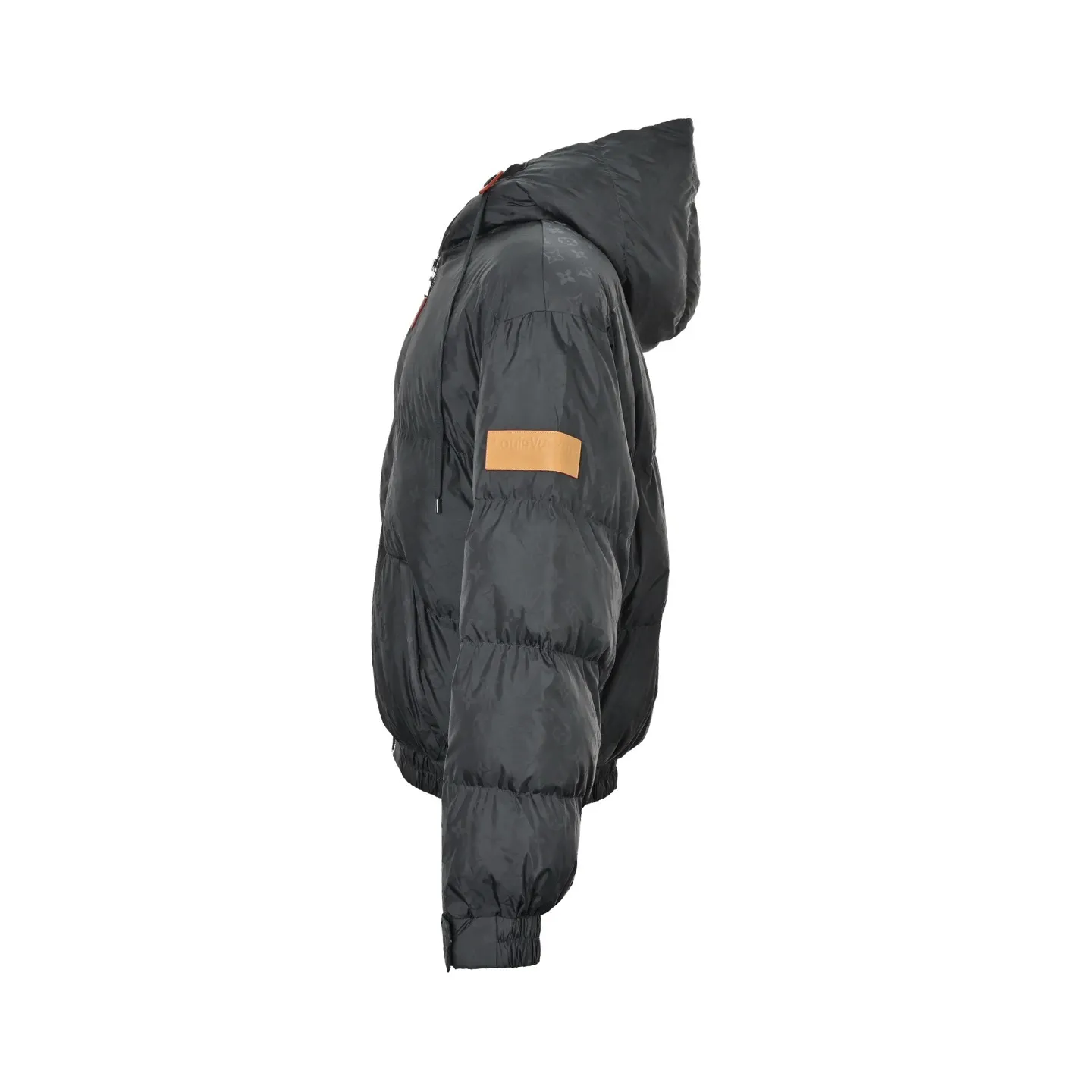 Louis Vuitton/Louis Vuitton SKI Ski Series Dark Pattern Armband Hooded Down Jacket